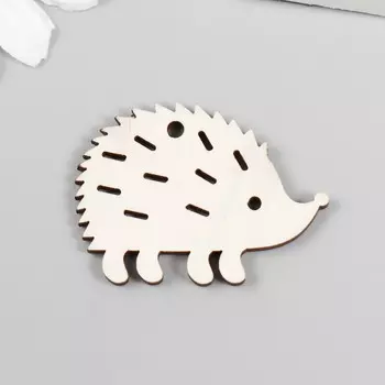 Бирка "Ёж" 4х3 см