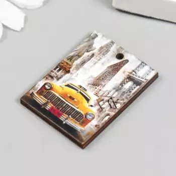 Бирка "Машина" 3х4 см