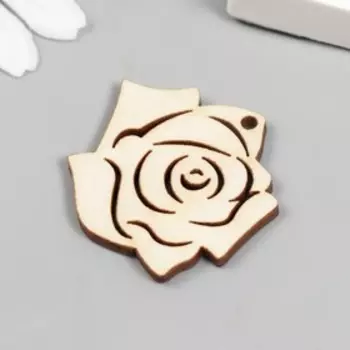 Бирка "Роза" 3,5х3,5 см
