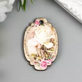 Бирка "Роза" 3х4,5 см