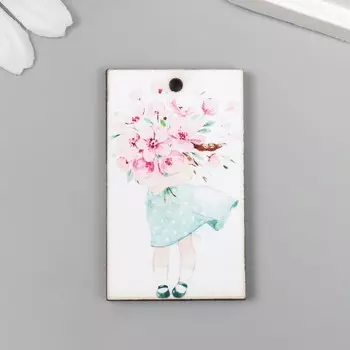 Бирка "Розовый" 3х5 см