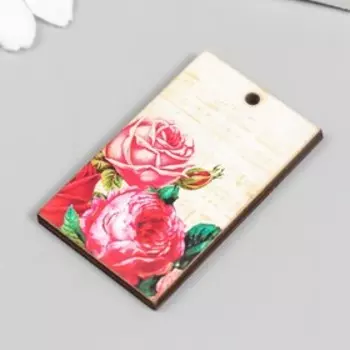 Бирка "Розы" 3х5 см