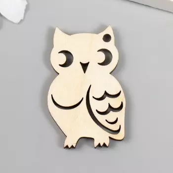 Бирка "Сова" 2,5х4 см