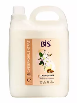 BIS Кондиционер для белья «Миндальное молочко», концентрированный, 5 л