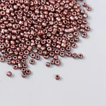 Бисер "Астра" 11/0, 20 гр (904 коричневый/непрозрачный, матовый)