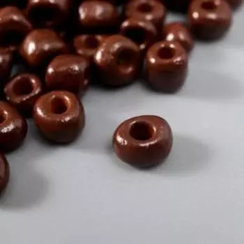 Бисер круглый 6/0 «Кофе», 20 г