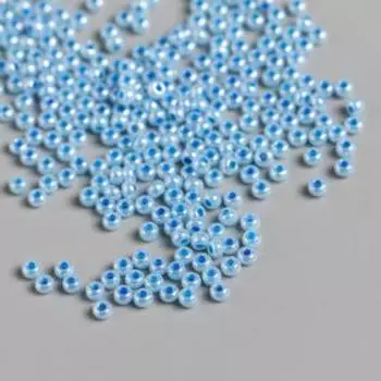 Бисер "Preciosa" жемчужный, 10/0, 20 гр, голубой