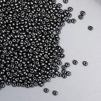 Бисер стекло 11/0 «Металлик. Маренго», 10 г