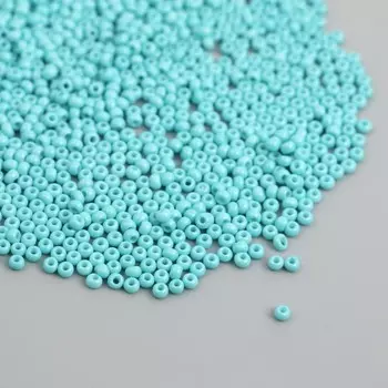 Бисер стекло 12/0 «Аквамарин», ровный №703, 450 г