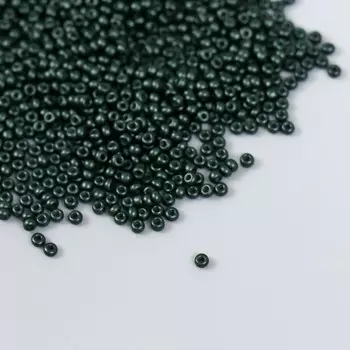 Бисер стекло 12/0 «Антрацит», 15 г