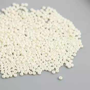 Бисер стекло 12/0 "Белоснежный" ровный №661 450 гр