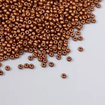 Бисер стекло 12/0 «Бронзовый», 15 г