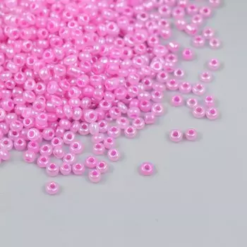 Бисер стекло 12/0 "Фиалковый" перламутр 450 гр