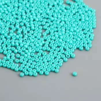 Бисер стекло 12/0 «Голубая вода», ровный №669, 450 г