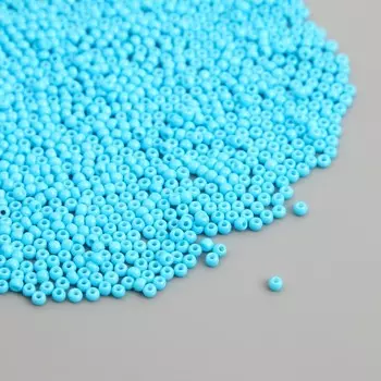 Бисер стекло 12/0 «Небесный», ровный №670, 450 г