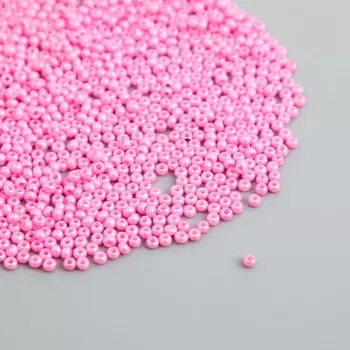 Бисер стекло 12/0 "Персидский розовый" ровный №709 450 гр