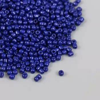 Бисер стекло 12/0 "Сапфир" яркий 450 гр