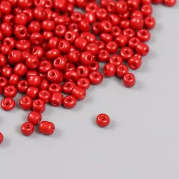 Бисер стекло 6/0 "Кардинал" яркий 450 гр
