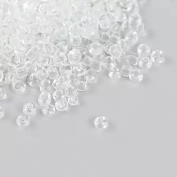 Бисер стекло 6/0 "Прозрачный" 450 гр