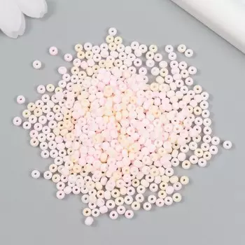 Бисер стекло 8/0 «Перламутр. Меланж. Пастила», 20 г