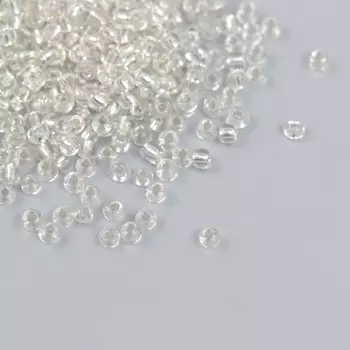 Бисер стекло 8/0 "Прозрачный" 450 гр