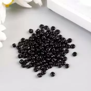 Бисер "Zlatka" 08/0 10 г 0049 черный