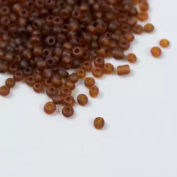 Бисер "Zlatka" 08/0, 3 мм, 10 г 0013M коричневый