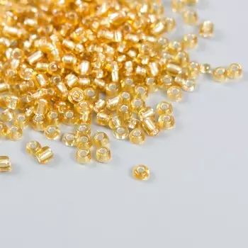 Бисер "Zlatka" 08/0, 3 мм, 10 г 0032 золотой