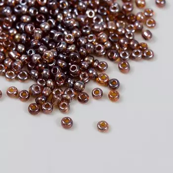 Бисер "Zlatka" 08/0, 3 мм, 10 г 0102C янтарный