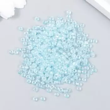 Бисер "Zlatka" 08/0, 3 мм, 10 г 0117A голубой