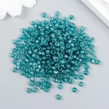 Бисер "Zlatka" 08/0, 3 мм, 10 г 0121A т.бирюзовый