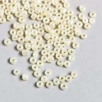 Бисер "Zlatka" 08/0, 3 мм, 10 г 0142 кремовый