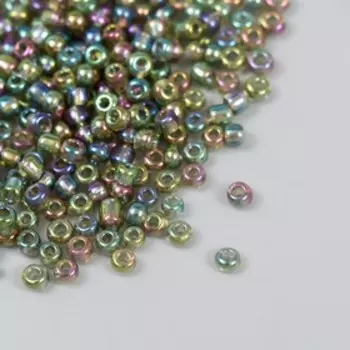 Бисер "Zlatka" 08/0, 3 мм, 10 г 0172 серый