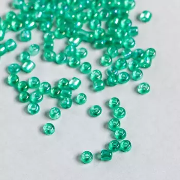 Бисер "Zlatka" 08/0, 3 мм, 10 г 0180A св.бирюзовый