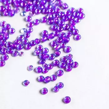 Бисер "Zlatka" 08/0, 3 мм, 10 г 0218 сиреневый