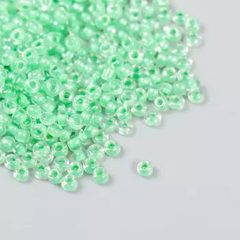 Бисер "Zlatka" 08/0, 3 мм, 10 г 2207 св.зеленый