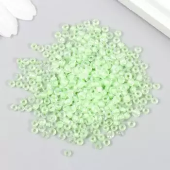 Бисер "Zlatka" 08/0, 3 мм, 10 г 2214 салатовый