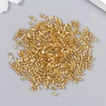 Бисер "Zlatka" рубка 10/0, 10 г, №0022 золотой