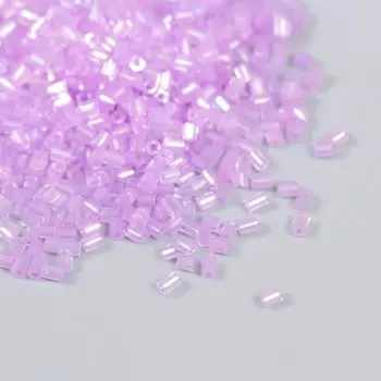 Бисер "Zlatka" рубка 10/0, 10 г, №0263 св.фиолетовый