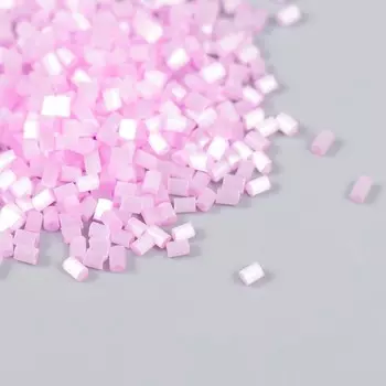 Бисер "Zlatka" рубка 10/0, 10 г, №0376 т.розовый