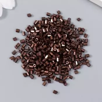 Бисер "Zlatka" рубка 10/0, 10 г, №0575 бронза