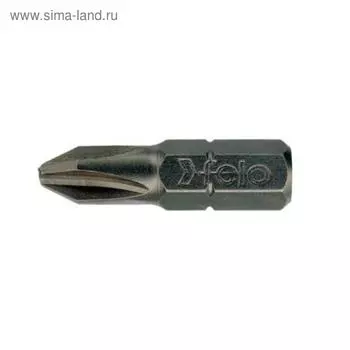 Бита Felo 02202036, крестовая, серия Industrial, PH2 х 25 мм, 2 шт.