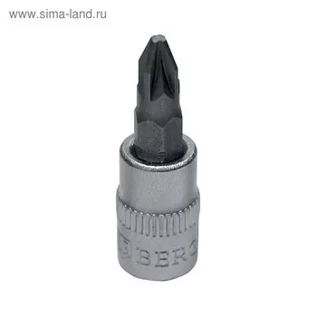 Бита-головка BERGER Pozidriv BG2195, 1/4", PZ1