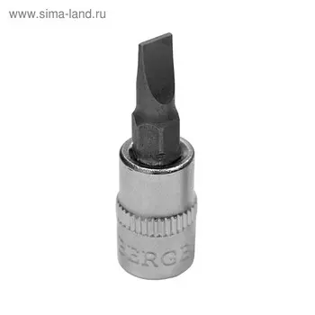 Бита-головка BERGER Slotted BG2212, 1/4", SL4