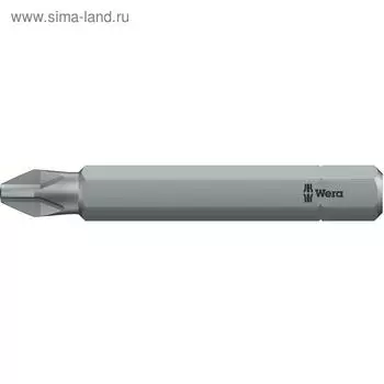 Бита WERA WE-056507, PH1x50 мм, хвостовик 1/4", вязкая твердость