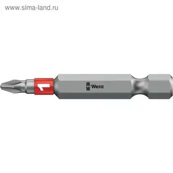 Бита WERA WE-059550, PH1x50 мм, хвостовик 1/4", биторсионная, вязкая твердость