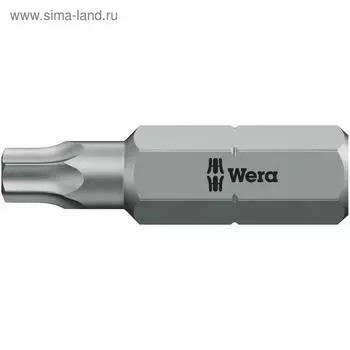 Бита WERA WE-066491, TX40x25 мм, хвостовик 1/4", вязкая твердость