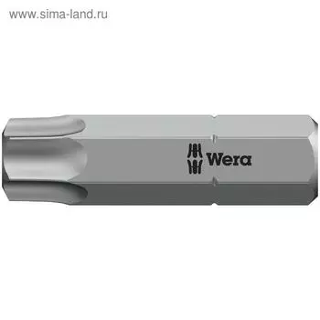 Бита WERA WE-066530, TX40x25 мм, хвостовик 1/4", вязкая твердость, с отверстием под штифт