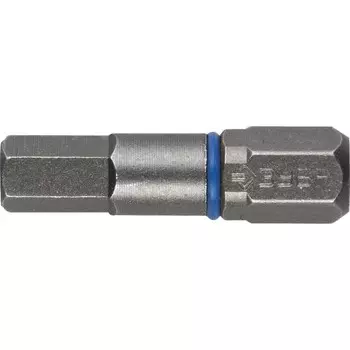 Бита ЗУБР 26017-5-25-2, кованая, CrMo, хвостовик C 1/4, HEX5 х 25 мм, 2 шт.