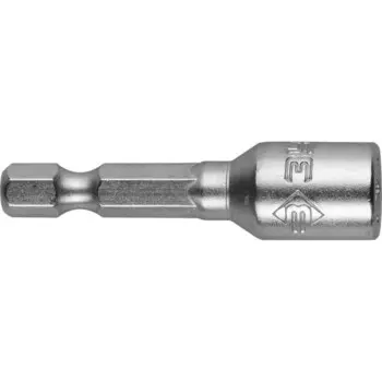 Биты с торцевой головкой ЗУБР 26392-07-02, магнит, CrV, E 1/4, 7 х 45 мм, 2 шт.